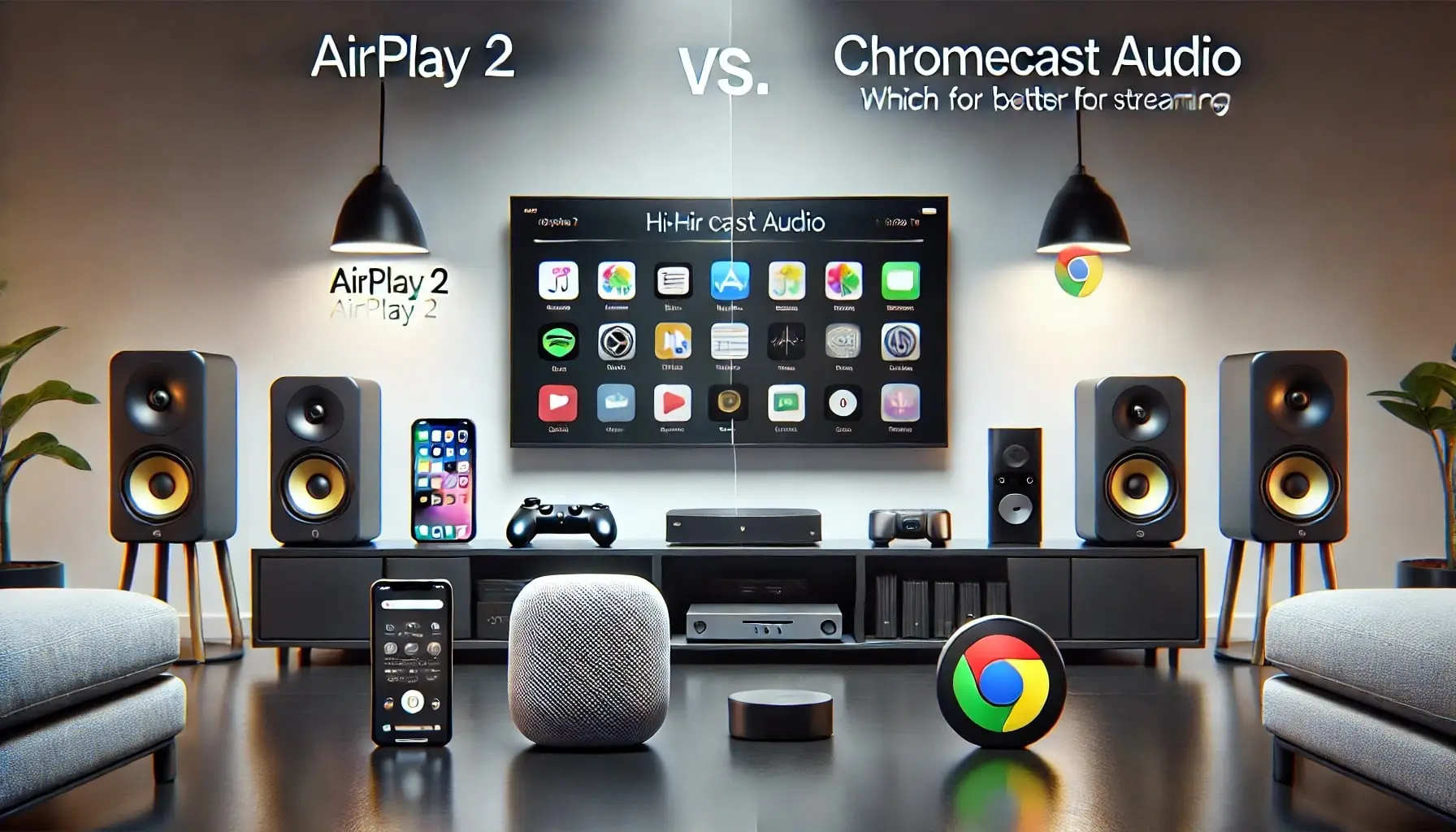 AirPlay 2 vs Chromecast Audio Which is Better for High-Resolution Streaming